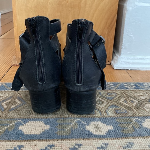 Jeffrey Campbell Everly Black Italian Leather Booties - Picture 3 of 7